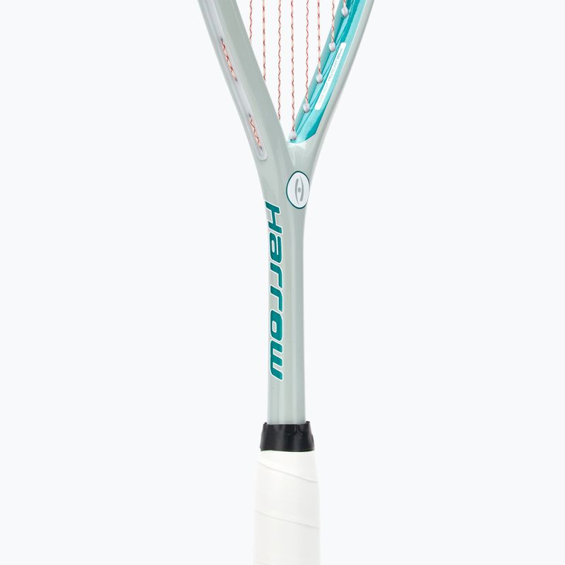 Harrow Response 115 silver/ grey/ white squash racket 4