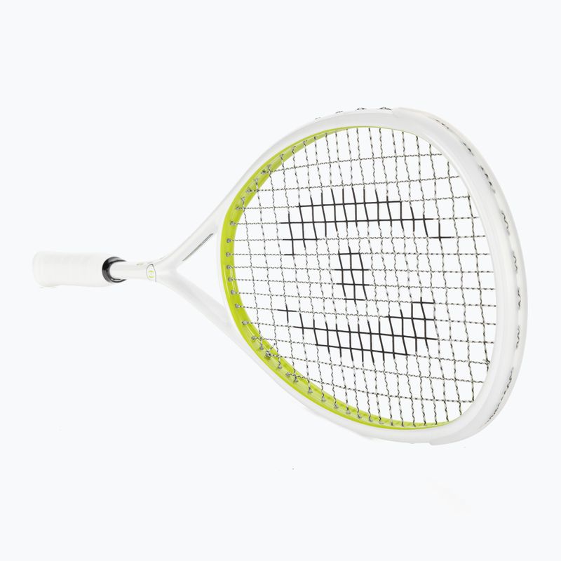 Harrow Vapor 115 Raneem El Welily Signature white/lime squash racket 2