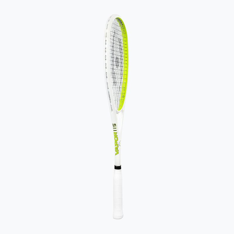 Harrow Vapor 115 Raneem El Welily Signature white/lime squash racket 7