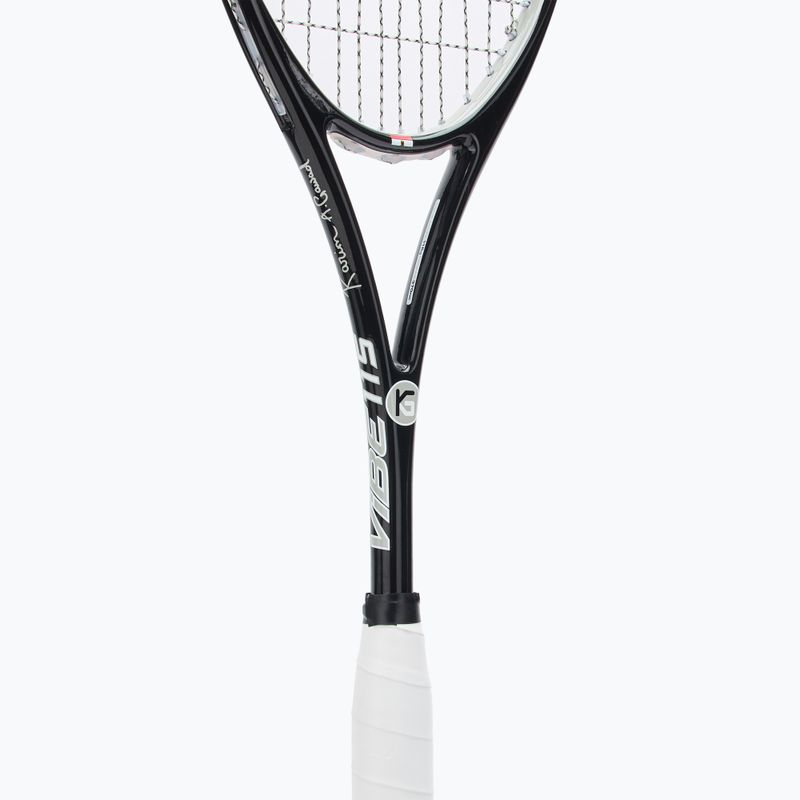 Harrow Vibe 115 Karim Abdel Gawad Signature squash racket black/silver 4