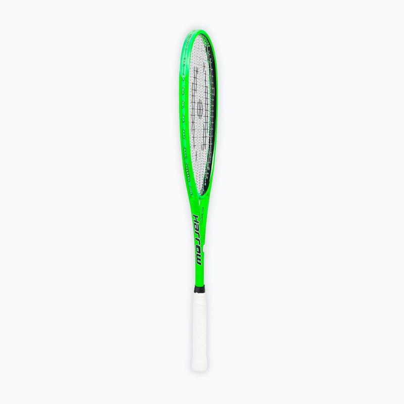 Squash racket Harrow Vibe black/lime 2