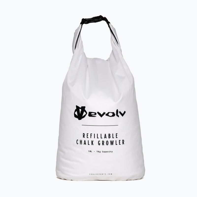 Evolv Chalk Growler clear magnesia bag