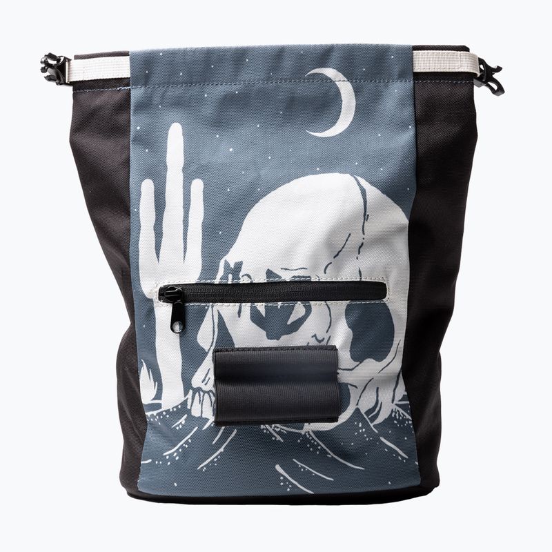Evolv Chalk Bucket skull magnesia bag 3