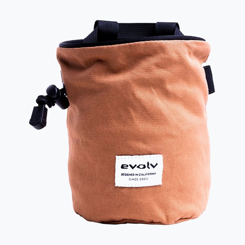 Evolv Canvas Chalk copper magnesia bag