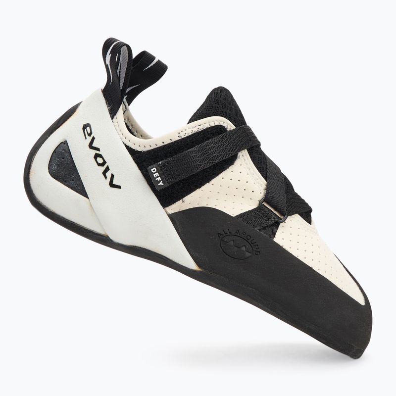 Men's climbing shoes Evolv Defy gray/ black 2