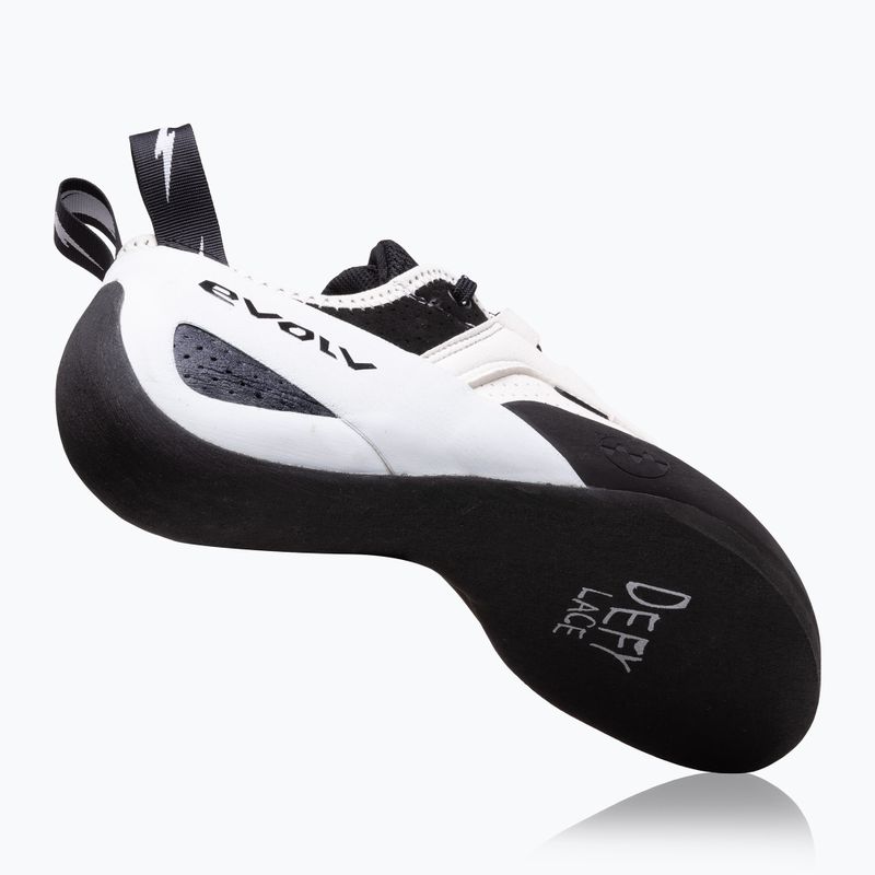 Men's climbing shoes Evolv Defy Lace gray/ black 2