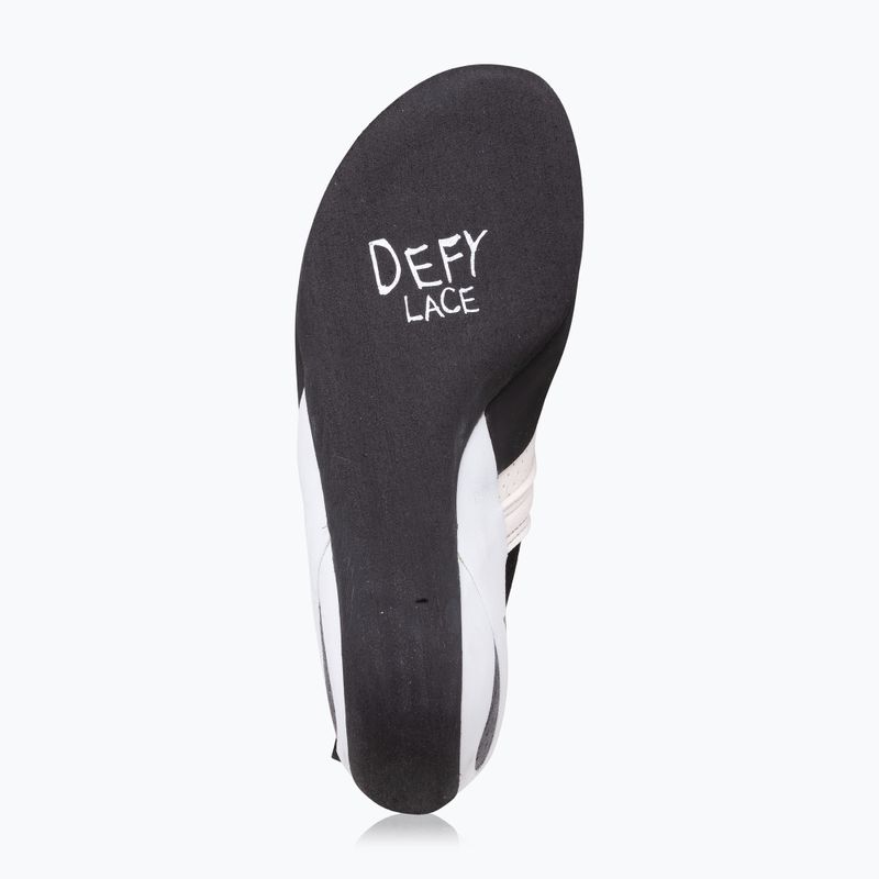Men's climbing shoes Evolv Defy Lace gray/ black 5