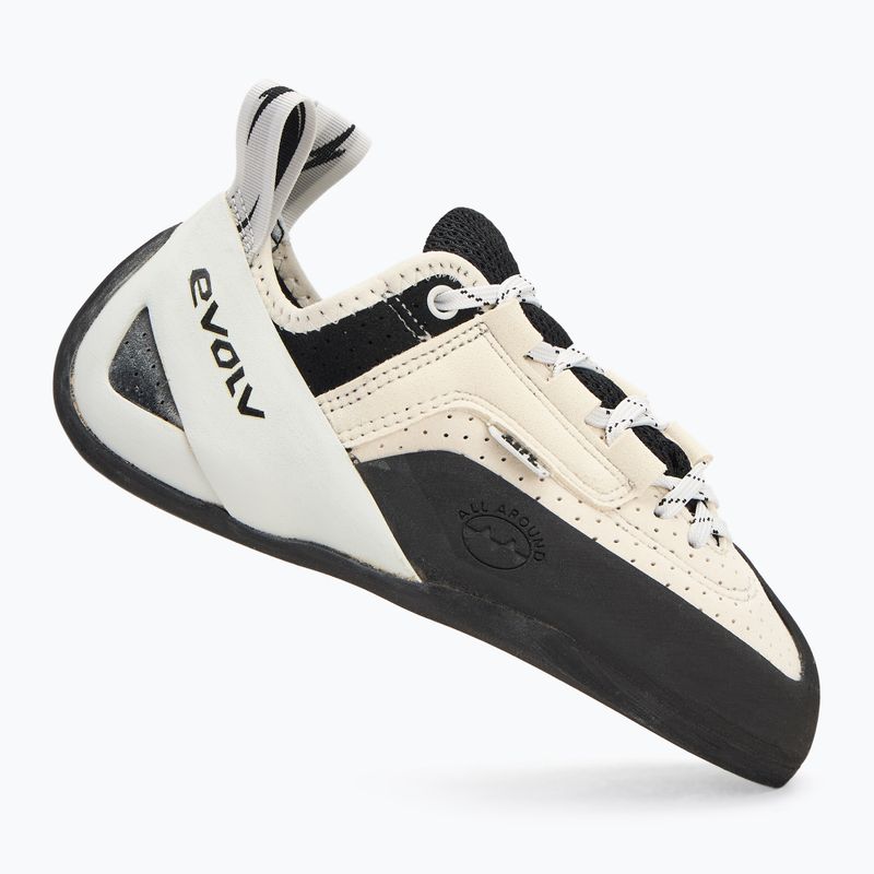 Women's climbing shoes Evolv Defy Lace gray/white 2