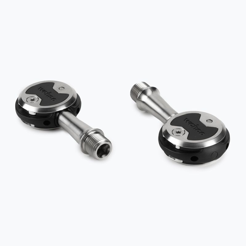 Wahoo Speedplay Zero silver bicycle pedals WFPRZ1S53