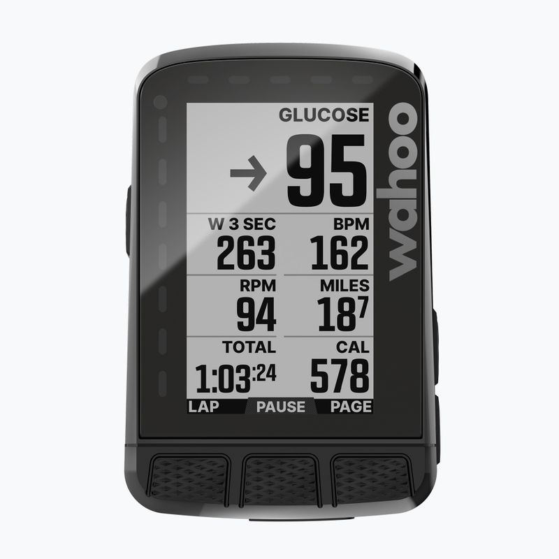 Wahoo Elemnt New Roam Gps (V2) bike counter black WFCC6 5