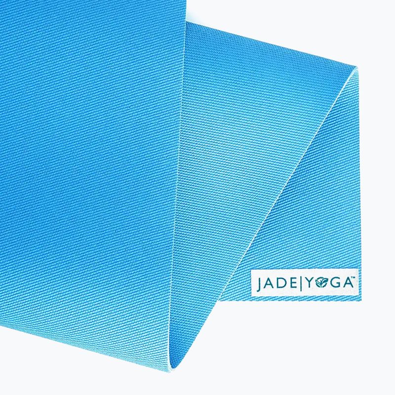 Yoga mat JadeYoga Harmony 3/16'' 74'' 5 mm sky blue 7