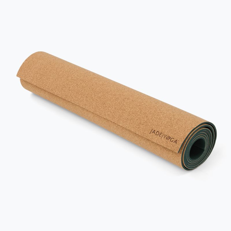 Yoga mat JadeYoga Cork 72'' 4,5 mm natural 5