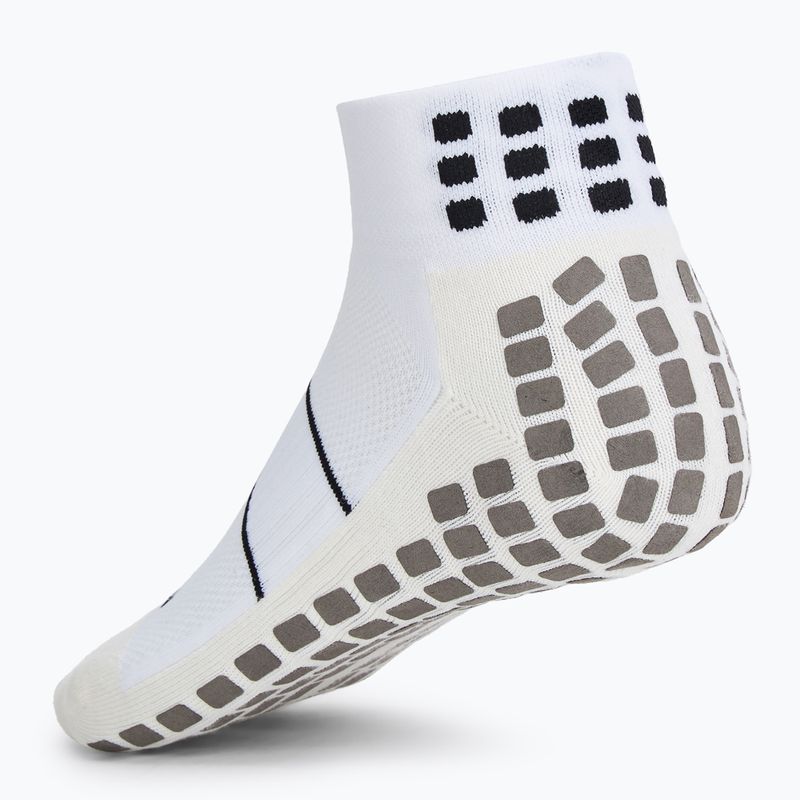 TRUsox Ankle Length Thin 3.0 white/black football socks 2