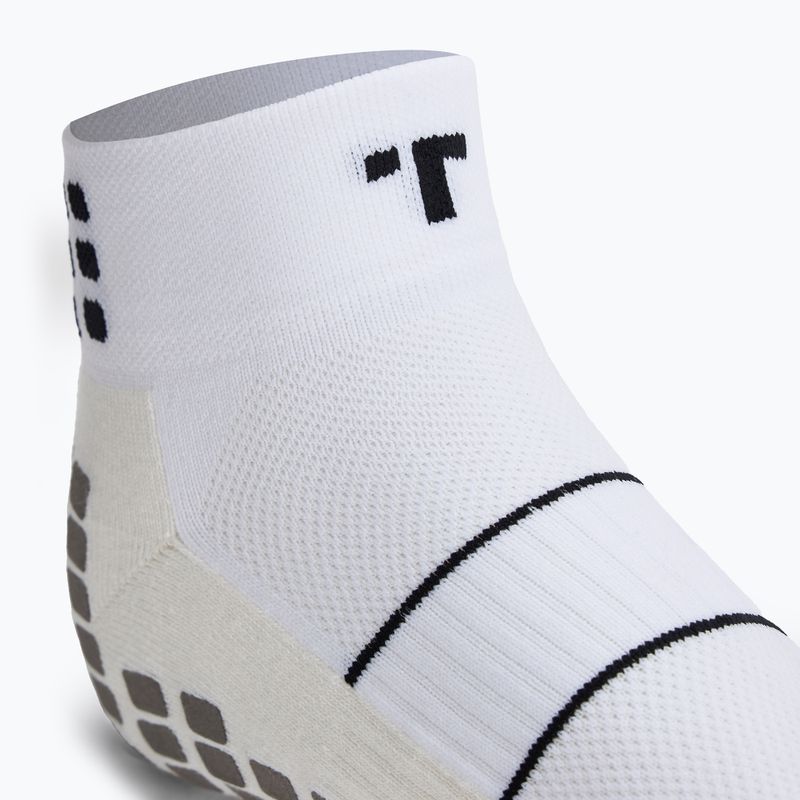 TRUsox Ankle Length Thin 3.0 white/black football socks 4