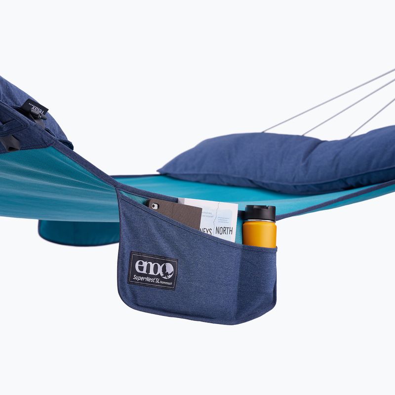 ENO SuperNest SL Hiking Hammock costal blue 5