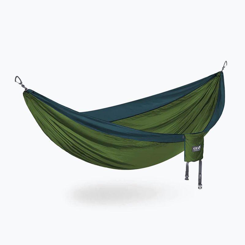 ENO Double Nest hiking hammock green DN016