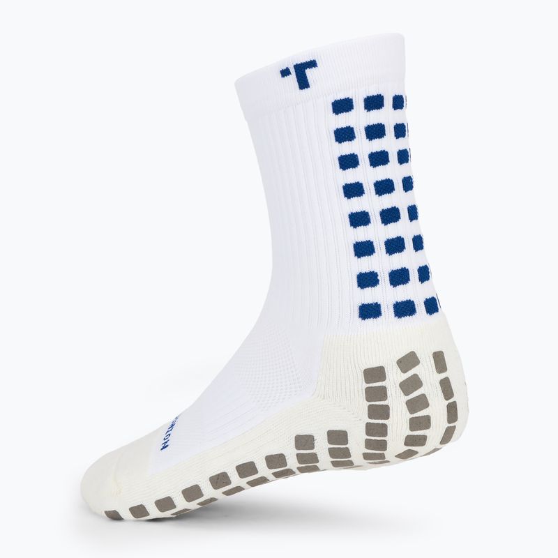TRUsox Mid-Calf Cushion 3.0 Limited Edition football socks white/blue 2