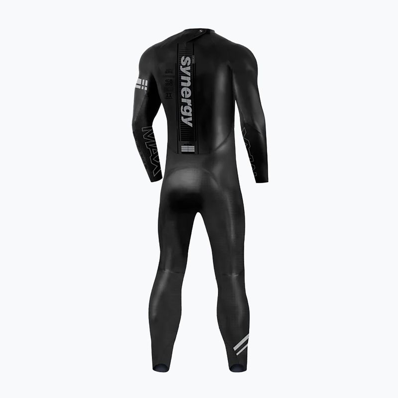 Wetsuit Synergy Hybrid EFX4 Full Sleeve Triathlon black 2