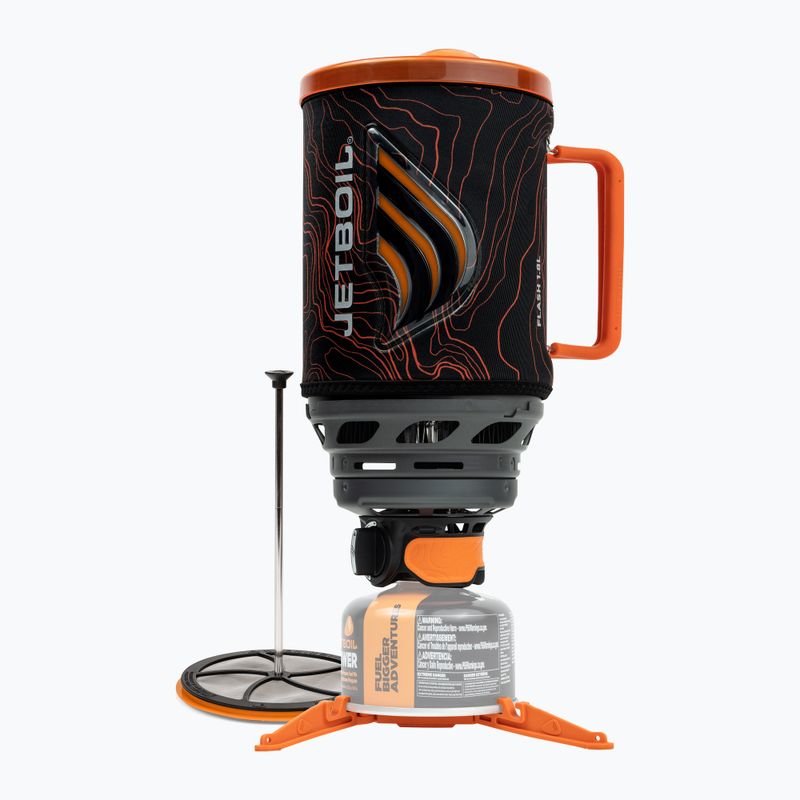 Travel cooker Jetboil Flash Java Personal Cooking Sysytem + Coffee Press Silicone topo 2
