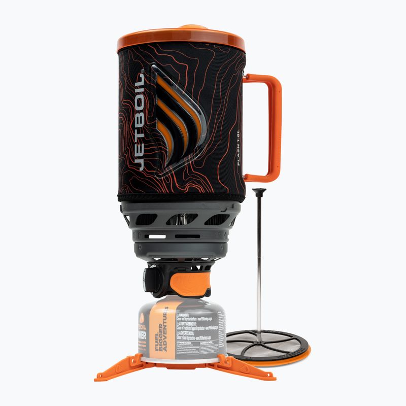 Travel cooker Jetboil Flash Java Personal Cooking Sysytem + Coffee Press Silicone topo 3