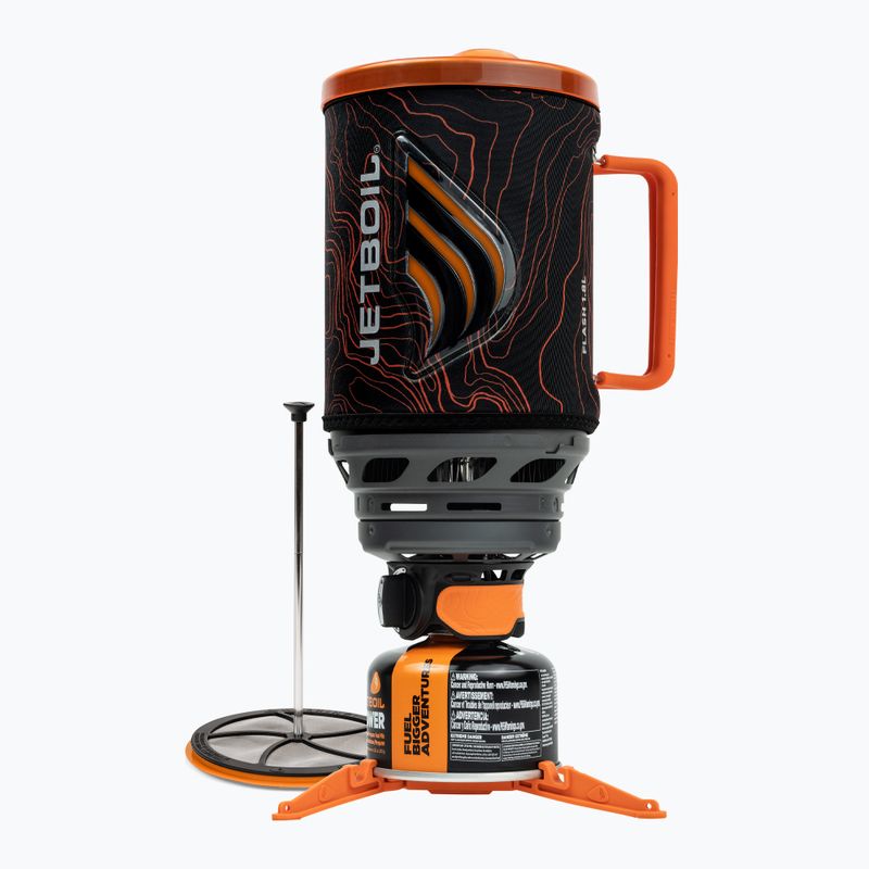 Travel cooker Jetboil Flash Java Personal Cooking Sysytem + Coffee Press Silicone topo 4