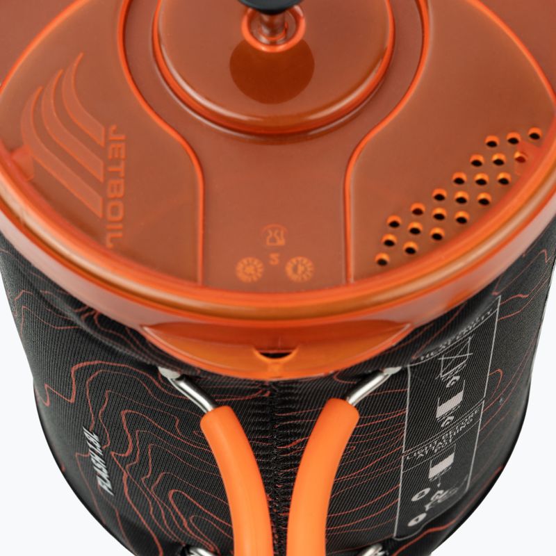 Travel cooker Jetboil Flash Java Personal Cooking Sysytem + Coffee Press Silicone topo 6