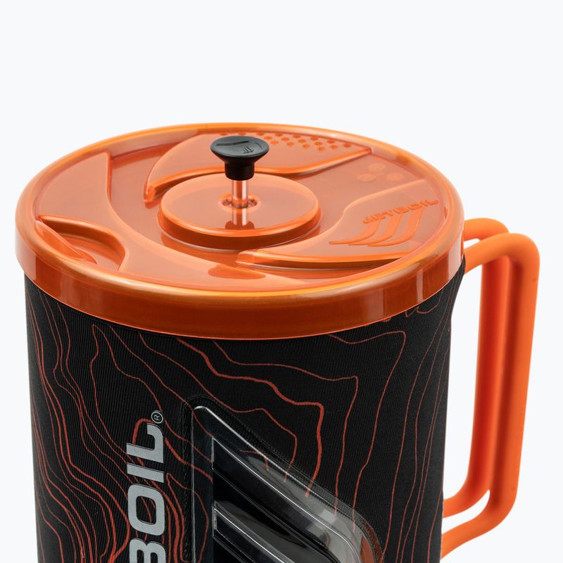 Travel cooker Jetboil Flash Java Personal Cooking Sysytem + Coffee Press Silicone topo 7