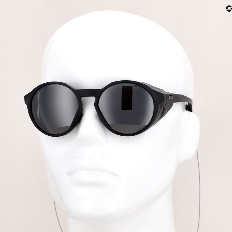 Oakley Clifden matte black/prizm black polarized sunglasses 14