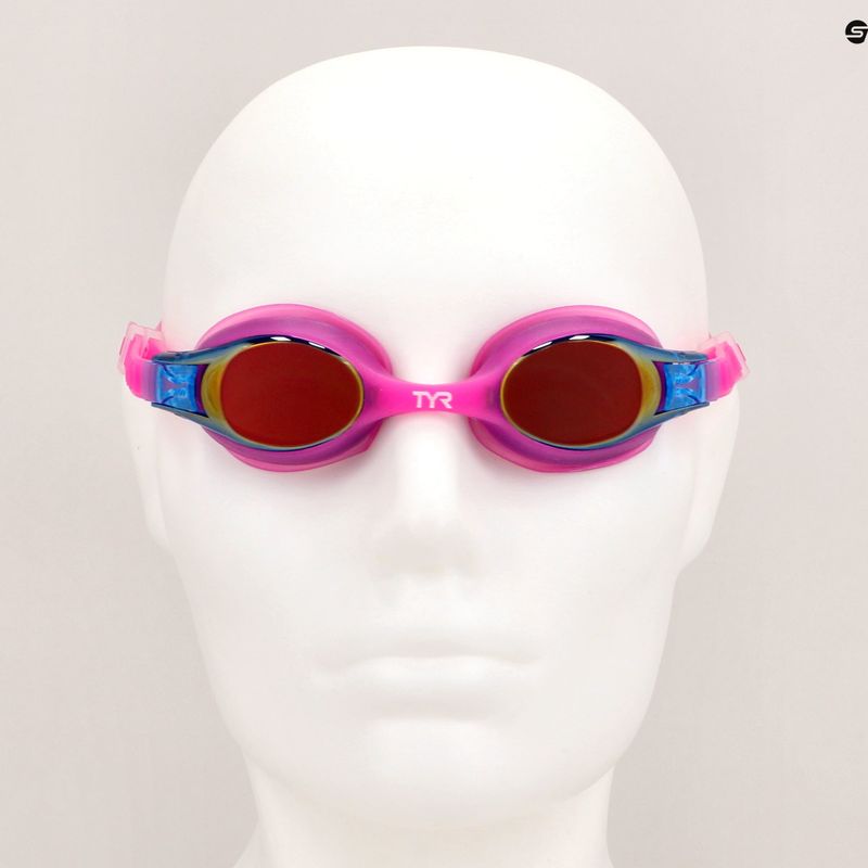 TYR children's swimming goggles Swimple berry fizz LGSW_479 7