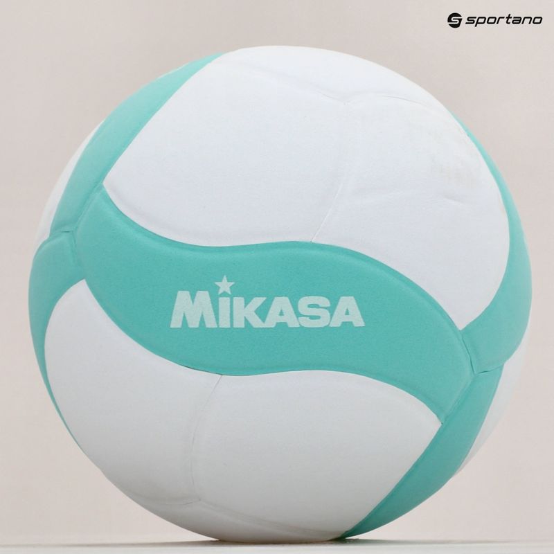 Mikasa volleyball V430W white and green size 4 5