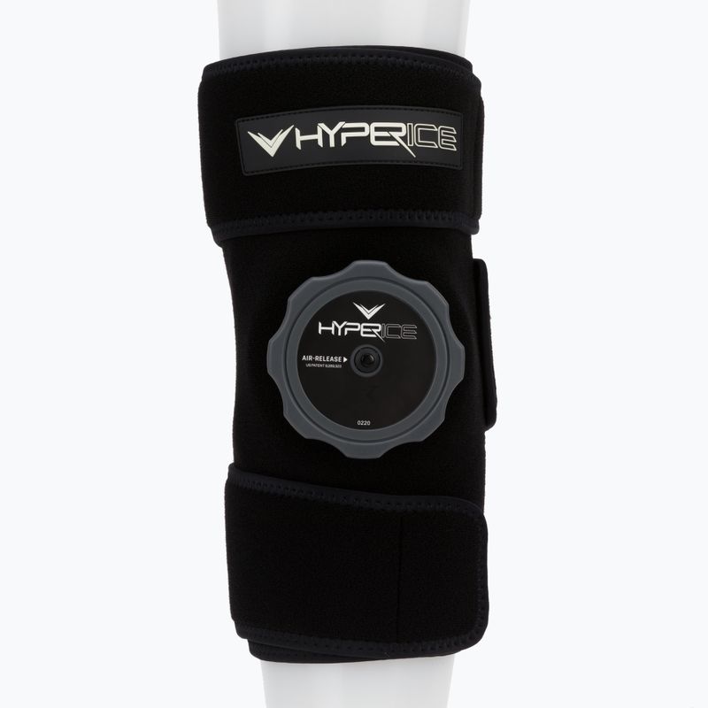 Hyperice knee cooling compression sleeve black 10010001-00 2