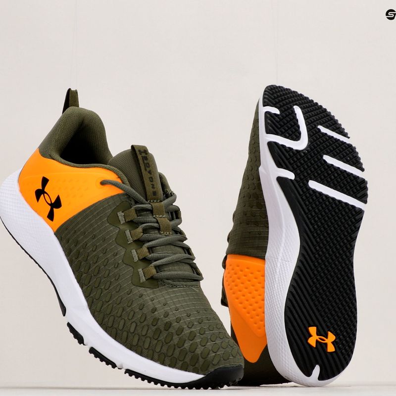 Under Armour Charged Engage 2 men's training shoes marine from green/formula orange/black 17