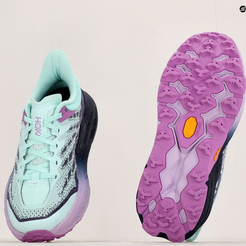 Women's running shoes HOKA Speedgoat 5 sunlit ocean/night sky 13