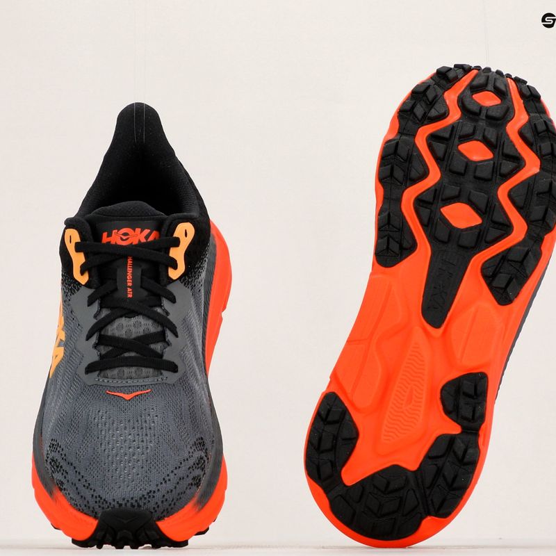 HOKA Challenger ATR 7 castlerock/flame men's running shoes 13