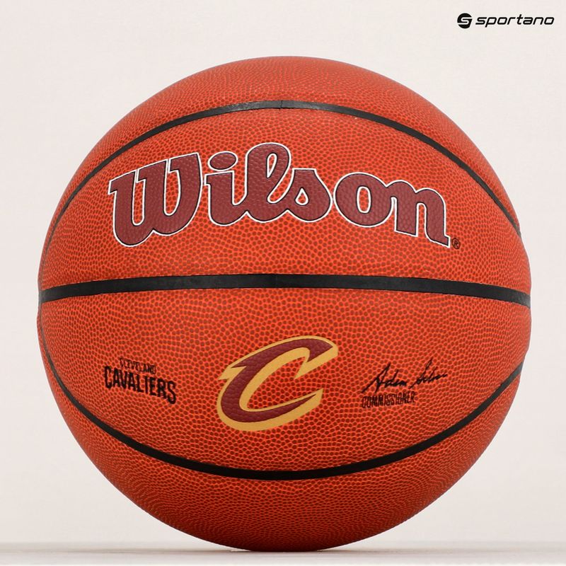 Wilson NBA Team Alliance Cleveland Cavaliers basketball WZ4011901XB7 size 7 8