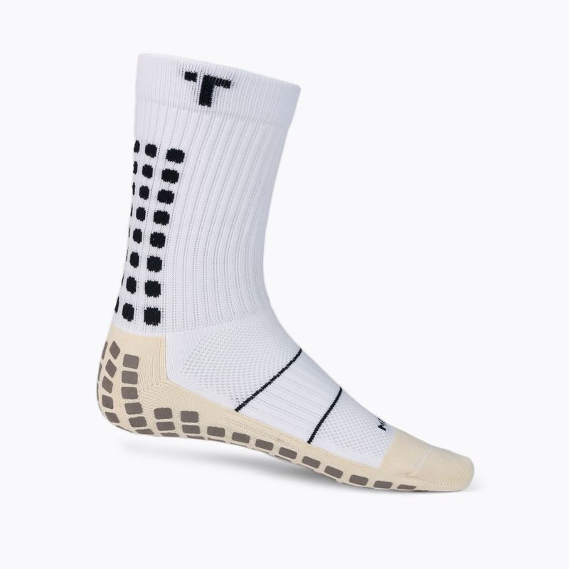 TRUsox Mid-Calf Thin football socks white CRW300 2