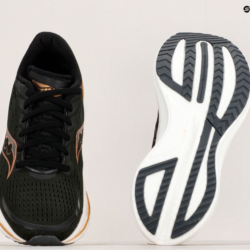Women's running shoes Saucony Endorphin Speed 3 black/goldstruck 18