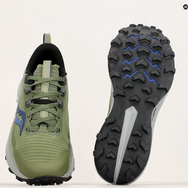 Men's running shoes Saucony Peregrine 13 glade/blk 18