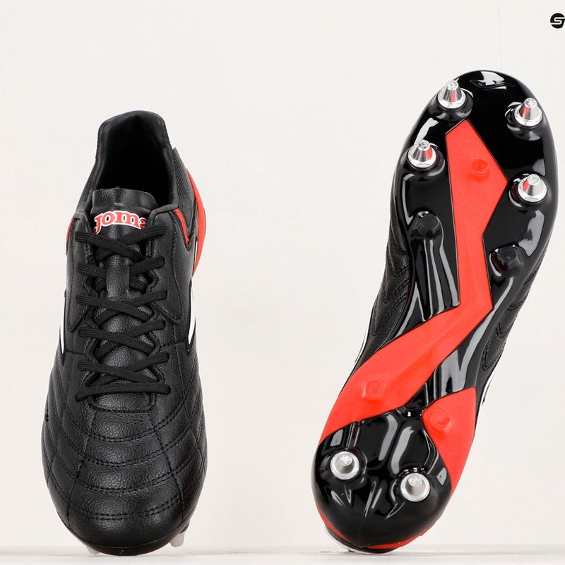 Men's Joma Aguila Cup SG football boots black/red 14