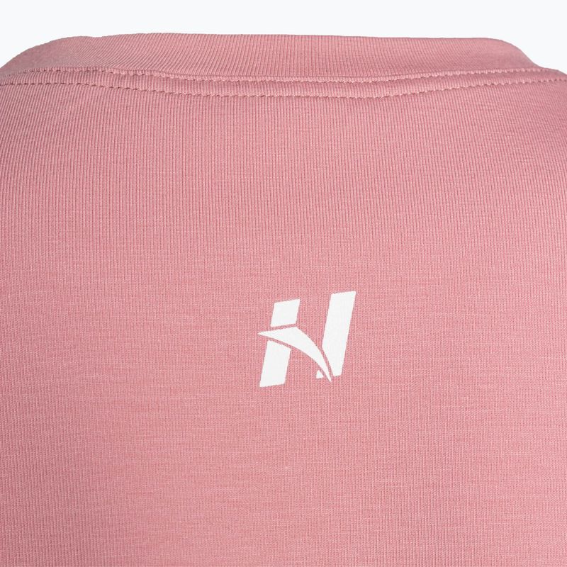 Women's training t-shirt NEBBIA Invisible Logo old rose 9