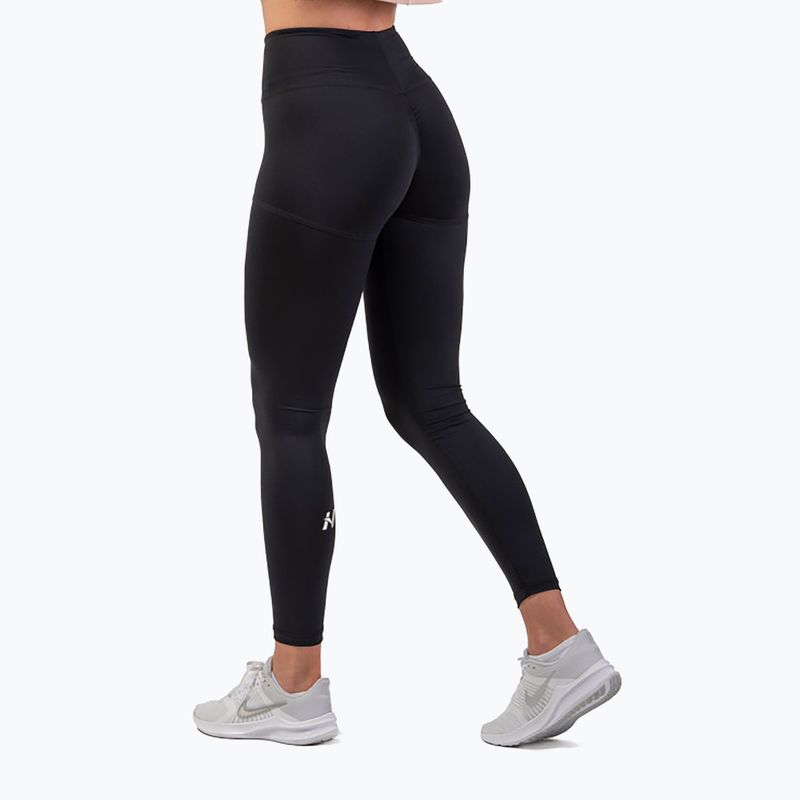 Women's leggings NEBBIA Active High-Waist Smart Pocket black 402 6