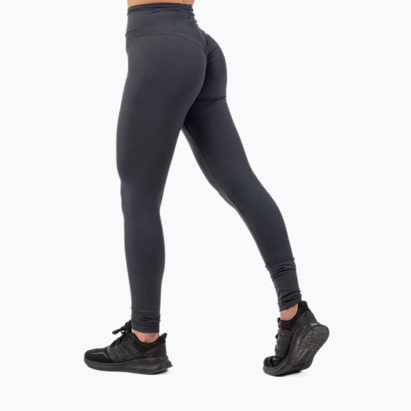 Women's leggings NEBBIA Classic Performance High-Waist grey 4031010 2