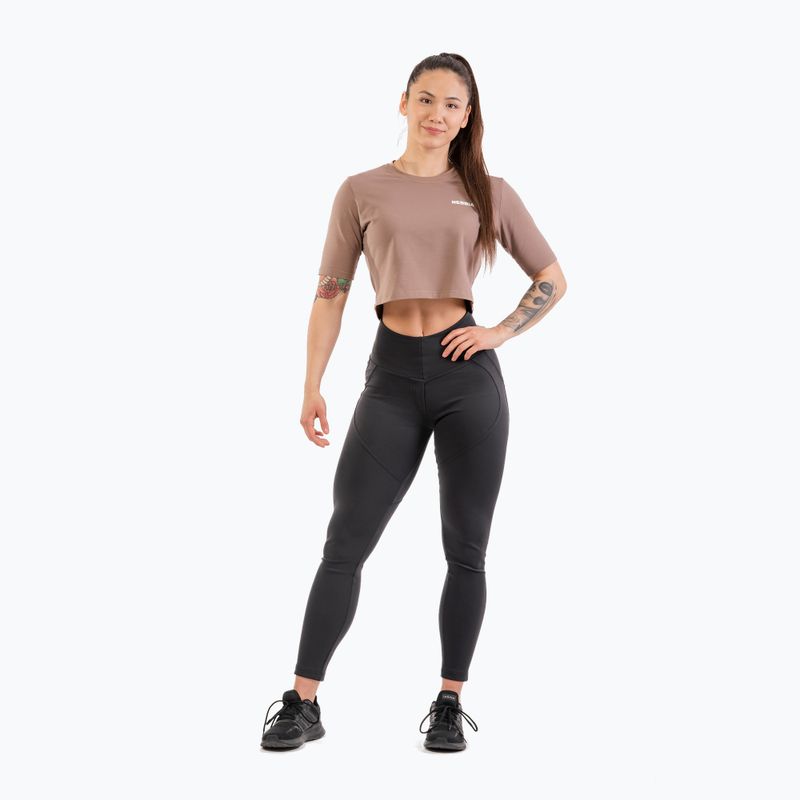 Women's training leggings NEBBIA Lifting Effect Bubble Butt black 4