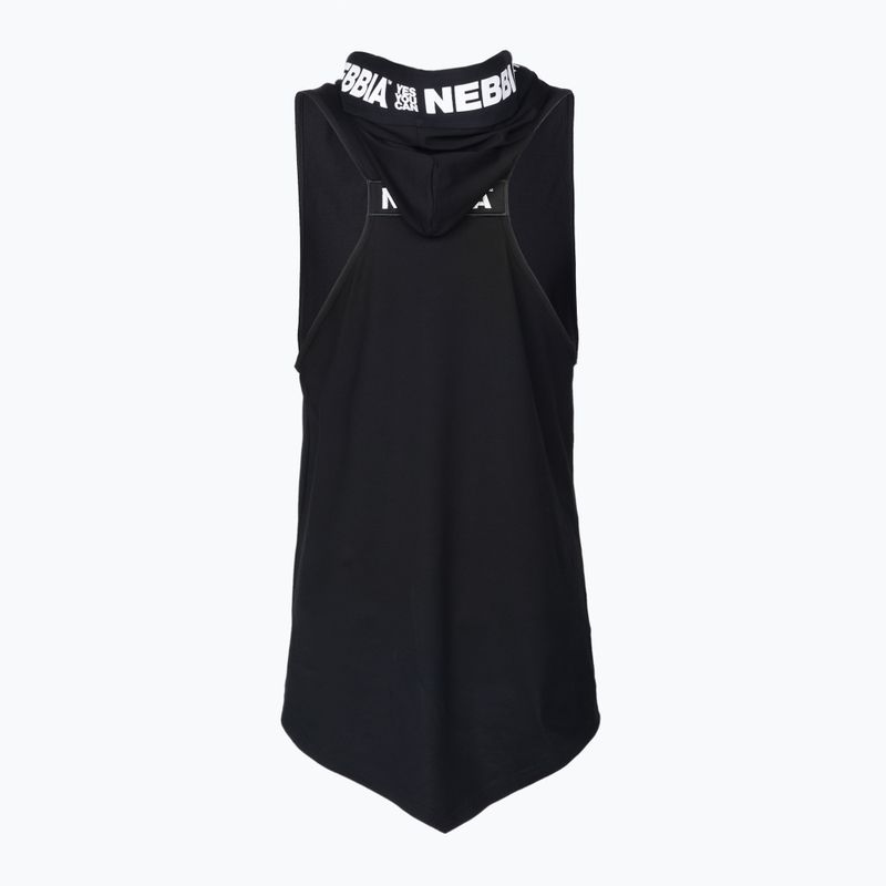 NEBBIA No Excuses men's training tank top black 1730130 2