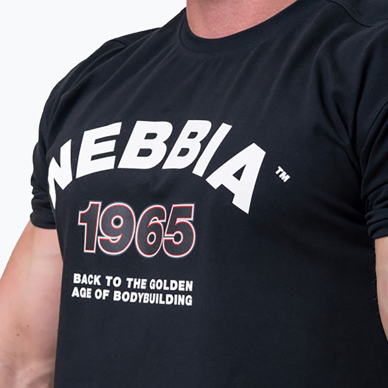 NEBBIA Golden Era men's training shirt black 1920130 4