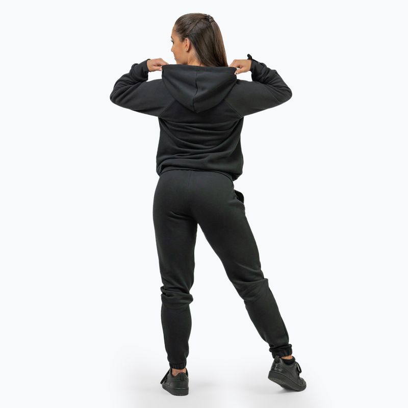 Women's NEBBIA Signature sweatshirt Intense black/gold 3