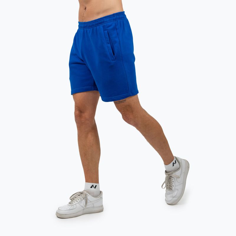 Men's shorts NEBBIA Relaxed-Fit Maximum blue