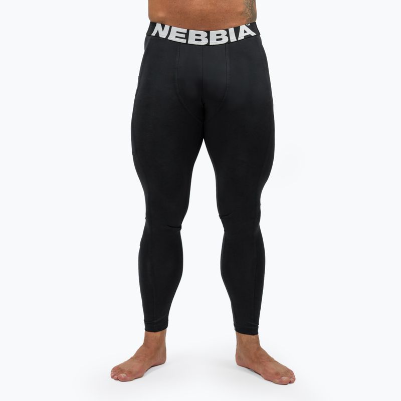 NEBBIA Discipline men's training leggings black