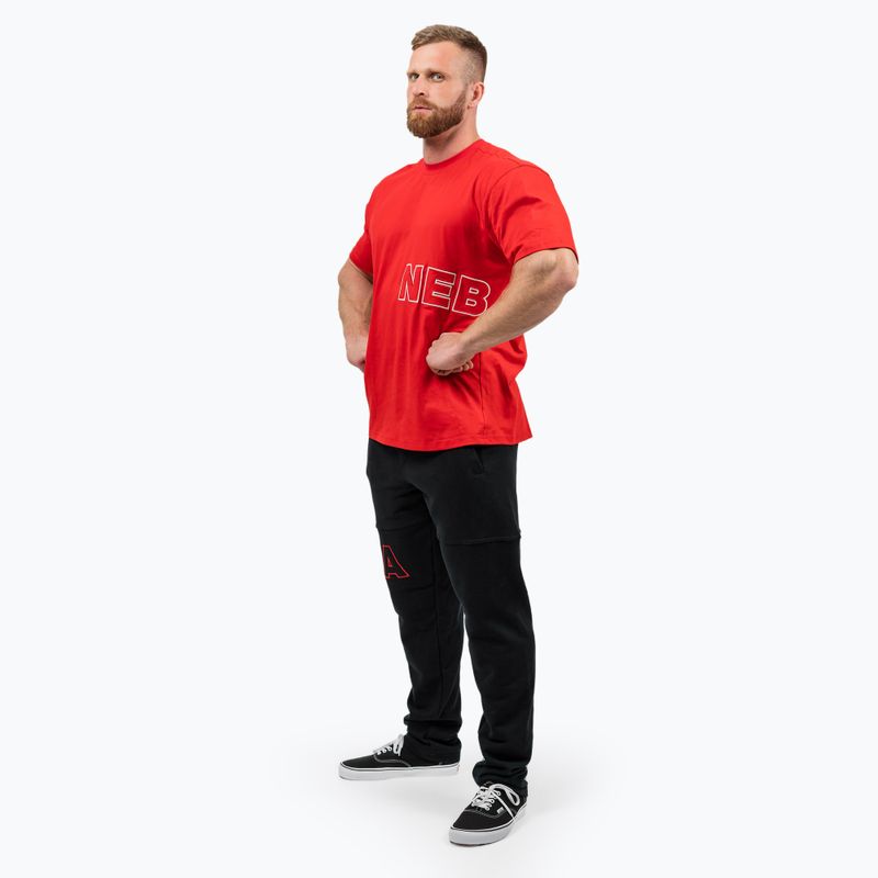 NEBBIA men's t-shirt Dedication red 2