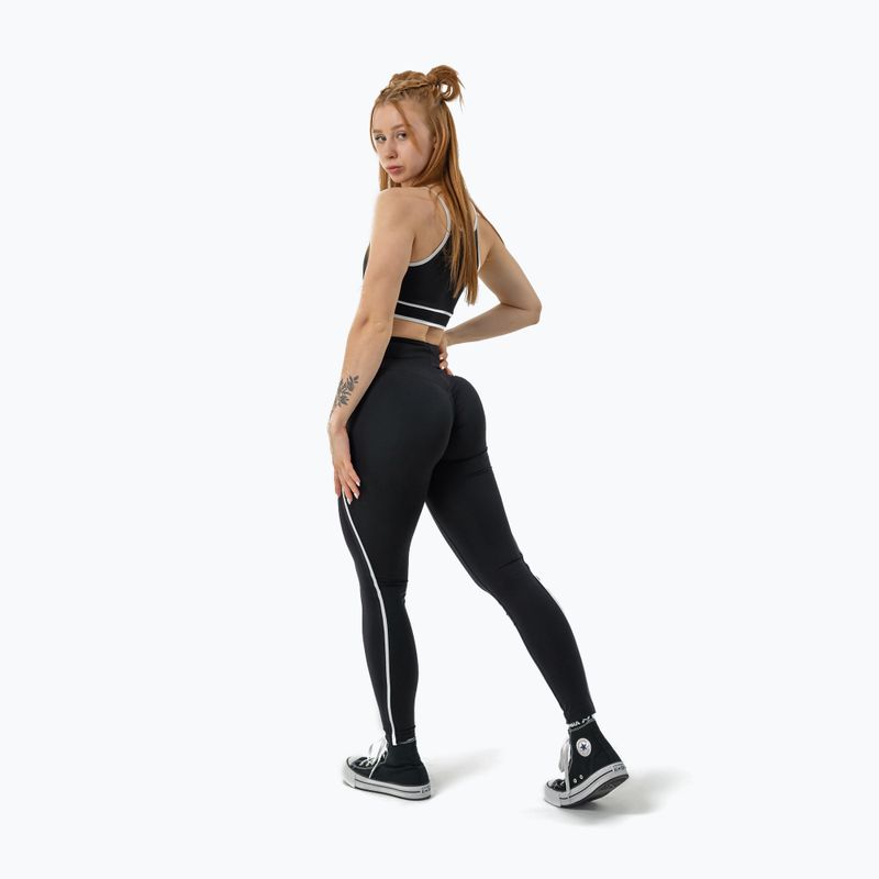 Women's training leggings NEBBIA My Rules Booty Shaping black 4